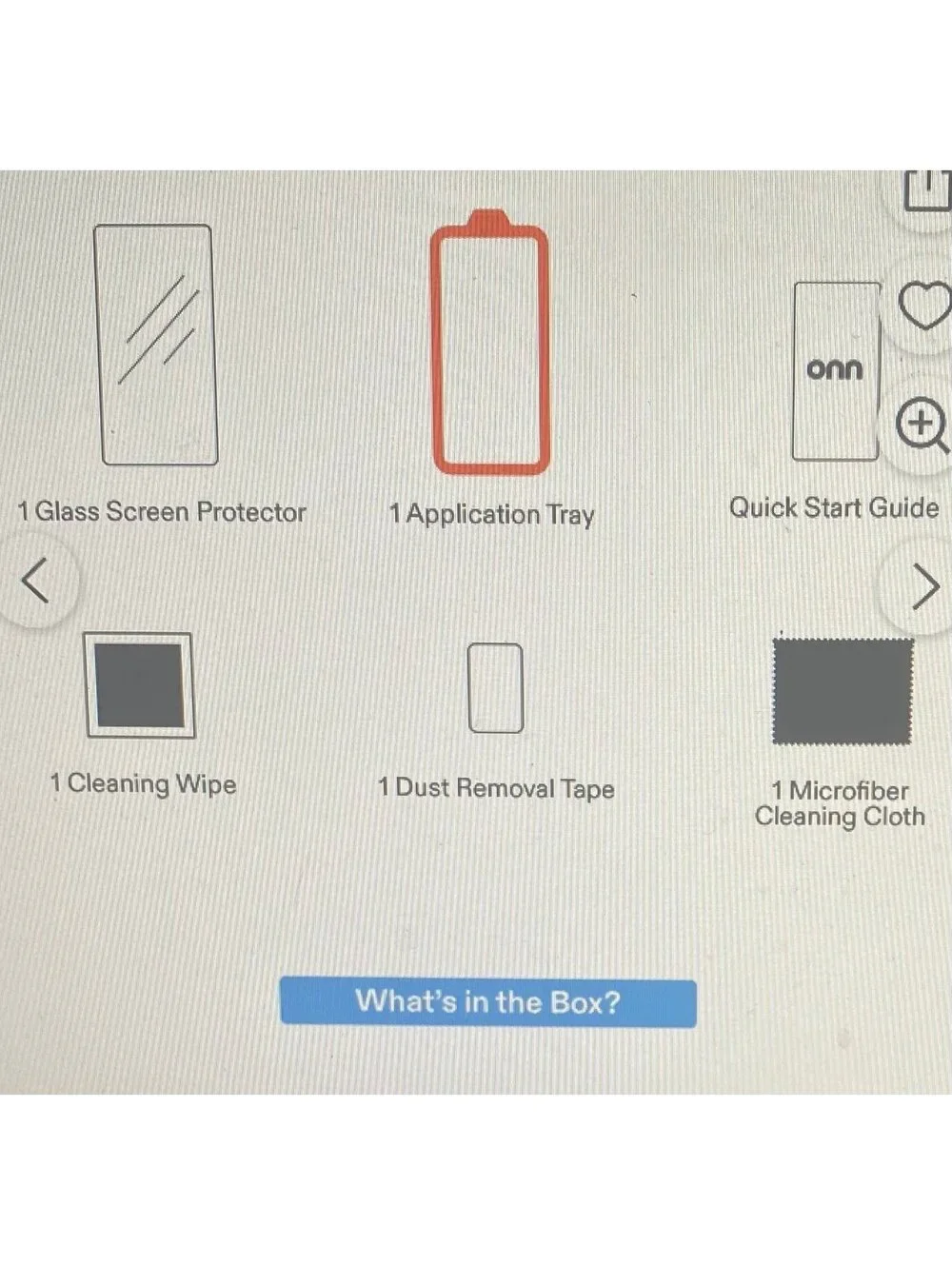 Onn Glass Screen Protector for Samsung Galaxy S24 FE